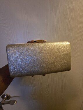Gold clutch